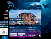 Tablet Screenshot of phuket-scuba-club.com
